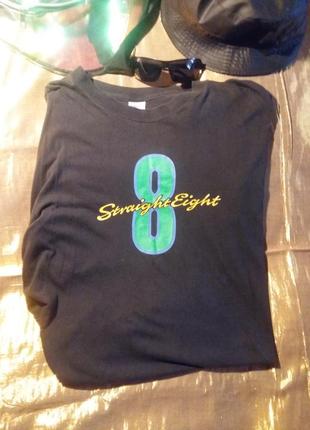 Майка черная бесшовная крепкая 8 танзания хl