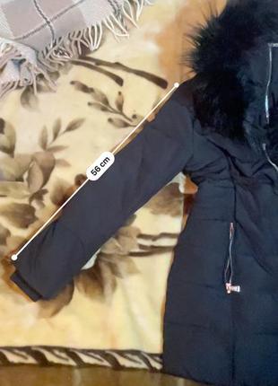 Супер стильный черный классический пуховик с двойной подкладкой guess оригинал m7 фото