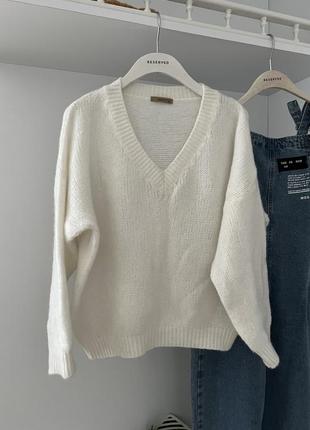 Белый свитер asos