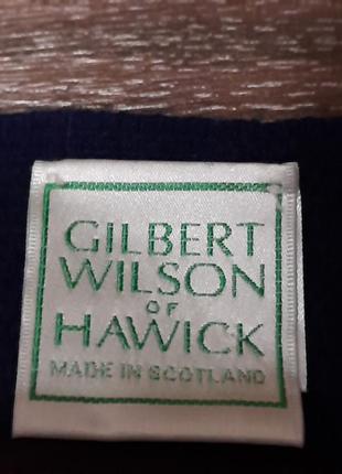 Якісний 100% вовна ( ламбсвул ) стильний шарф  від gilbert wilson of hawick made in scotland4 фото