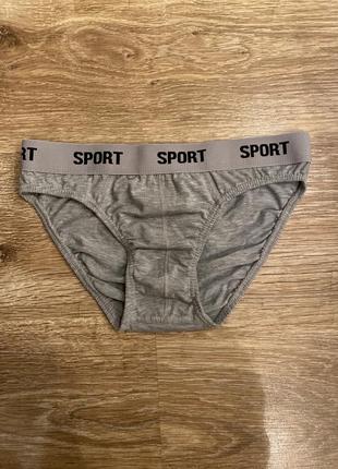 Классные, трусики, коттоновые, на мальчика, 10-12 лет, свет свроха цвета, от бренда: ⚽️ sport