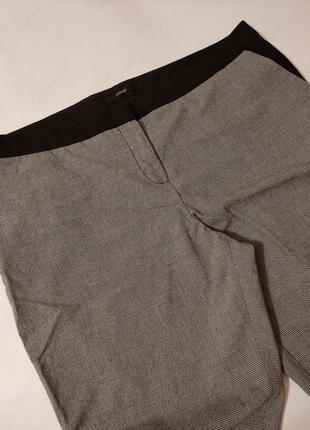 Красивые стильные брюки принт "гусиные лапки"2 фото
