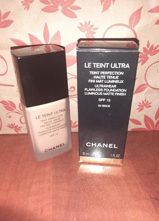 Chanel le teint ultra spf 15 ультра стійкий тональний флюїд