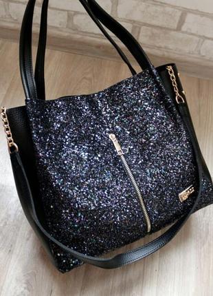 Сумка глиттер