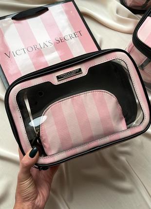 Набір косметичок 3в1 victoria’s secret