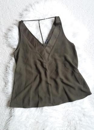 Блуза-майка з красивою спинкою