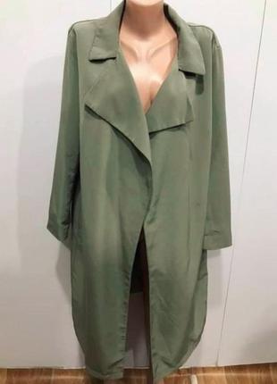 Тренч плащ накидка оверсайз