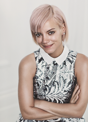 Жаккардовая серебряная блузка vero moda от lily allen