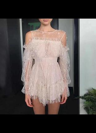 Сукня комбінезон в стилі zara overtheseas