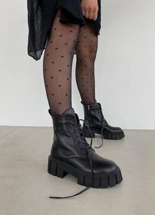 Ботинки деми натуральная кожа женские