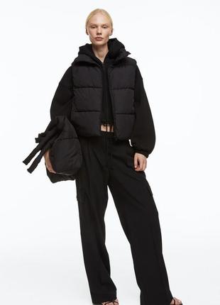 Жилетка пуффер жилет puffer h&m hm xs s m l xl5 фото