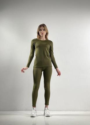 Термо комплект 'thermo hot' хакі жіночий