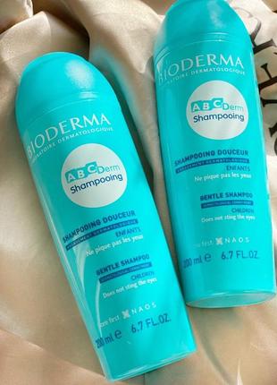 Bioderma abcderm gentle shampoo 200 мл1 фото