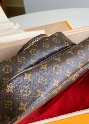 Жіноча коричнева жіноча сумка в стилі луї віттон louis vuitton multi pochette мульти пошей 3 в 13 фото