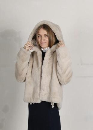Шуба із штучного хутра sandro paris