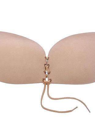 Наклейка на грудях на шнурівці/метелик багаторазова