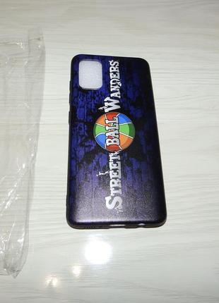 Чехол для samsung galaxy a51 (a515) street ball wanders3 фото