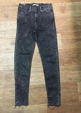 Джинсы levis mile high super skinny levis(р.28)оригинал3 фото