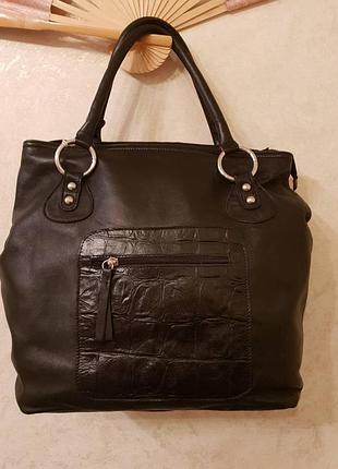 Кожаная сумка