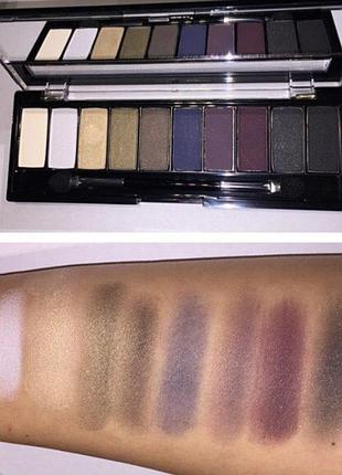 Палетка тіней unice flormar eyeshadow palette