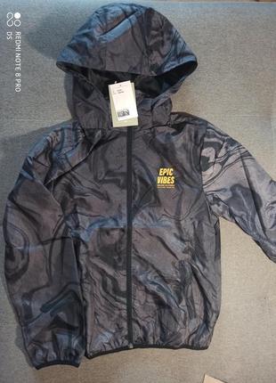 Вітровка легка куртка курточка hm h&m на 8-10 років2 фото