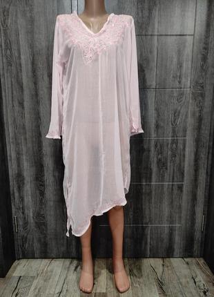 Невагома повітряна пляжна туніка індія, пог-52 см