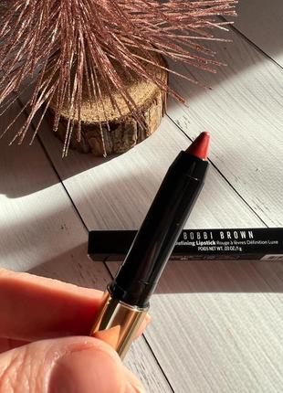 Bobbi brown  luxe defining lipstick 💄 оксамитова помада для губ 🫦👍🏻