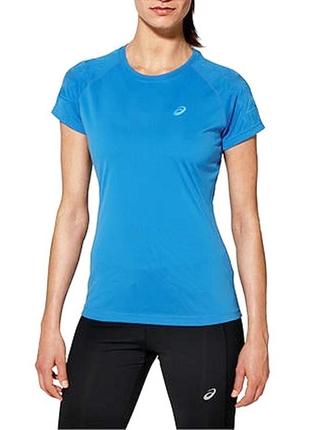 Asics motion dry blue women's t-shirt футболка