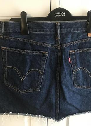 Юбка трапеция levi’s  оригинал 29-30р.2 фото