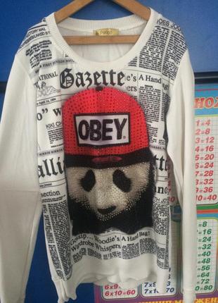 Незвичайна кофточка obey2 фото