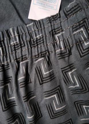 Трусы мужские семейные шорты doremi хлопок турция серый темный лабиринт 4 xl 503 фото