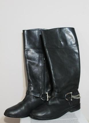 Lauren ralph lauren jacqui  кожаные сапоги