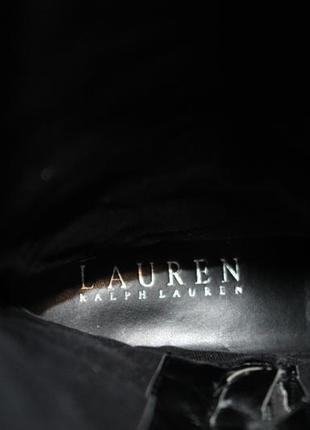 Lauren ralph lauren jacqui  кожаные сапоги7 фото