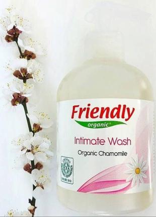 Органічний гель для інтимної гігієни friendly organic, 300 мл3 фото