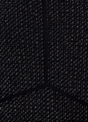 Черное твидовое платье zara m (38) (6873150830)7 фото