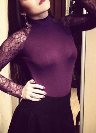 Боді з мереживом