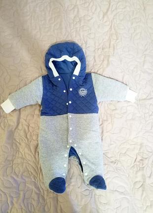 Демісезонний комбінезон 0-3м