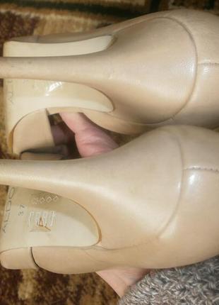 Красивейшие туфельки aldo кожаные 37-38р 24.5см4 фото
