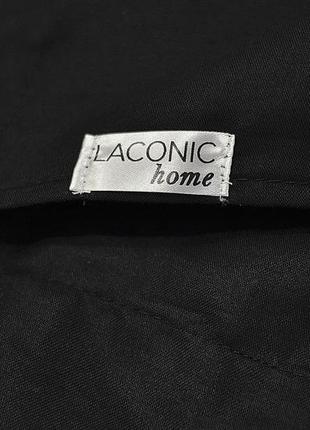 Постельное бельё «laconic» - black3 фото