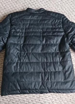Шкіряна куртка zara boys collection, на зріст 152 см2 фото