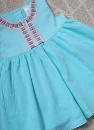 Big sale! обворожительное платье сарафан baby club на 9 мес1 фото