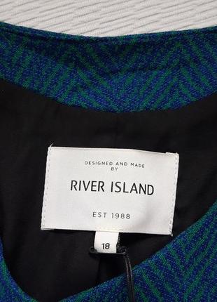 Крутой фирменный пиджак жакет косуха на молнии большого размера river island4 фото