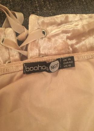 Модний топ зі шнурівкою boohoo4 фото