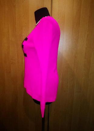 Джемпер 48 ярко-розовый 2