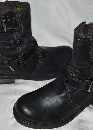 Супер ціна! черевики шкіра bata розмір 40 ботіки шкіра