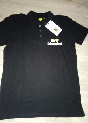 Плотная хлопковая футболка новая ничевина размер м