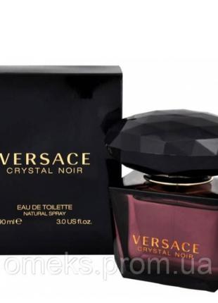 Жіноча туалетна вода versace crystal noir (версаче крістал ноир) 90 мл