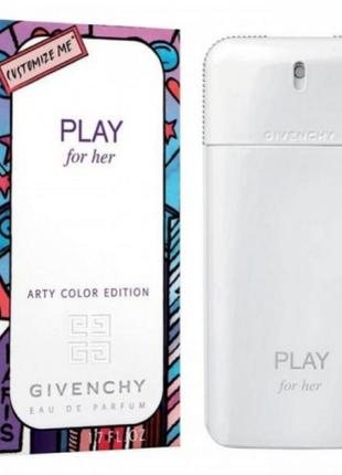 Женская парфюмированная вода givenchy play for her – arty color edition (новый, интригующий аромат) aat 75ml2 фото