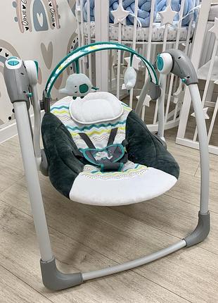 Колиска-гойдалка електрична bambi з таймером 6503