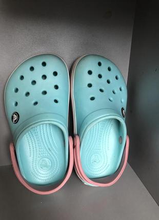 Кроксы crocs crocband тапки сланцы сабо4 фото